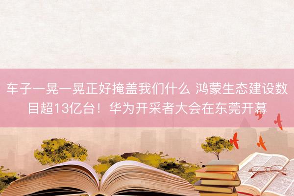 车子一晃一晃正好掩盖我们什么 鸿蒙生态建设数目超13亿台！华为开采者大会在东莞开幕